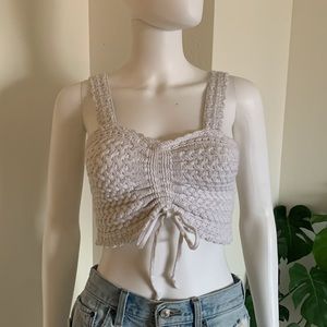 HOLLISTER Knitted Crop Top